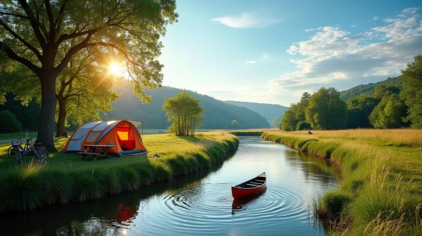 Comment planifier un budget semaine camping en Dordogne ?
