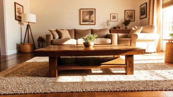 Découvrez les tables basses en bois : le choix idéal pour un salon chaleureux
