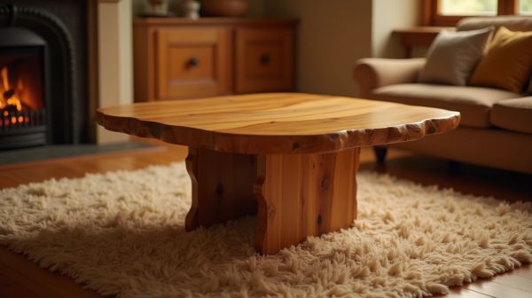 Table basse en bois : style chaleureux pour votre salon